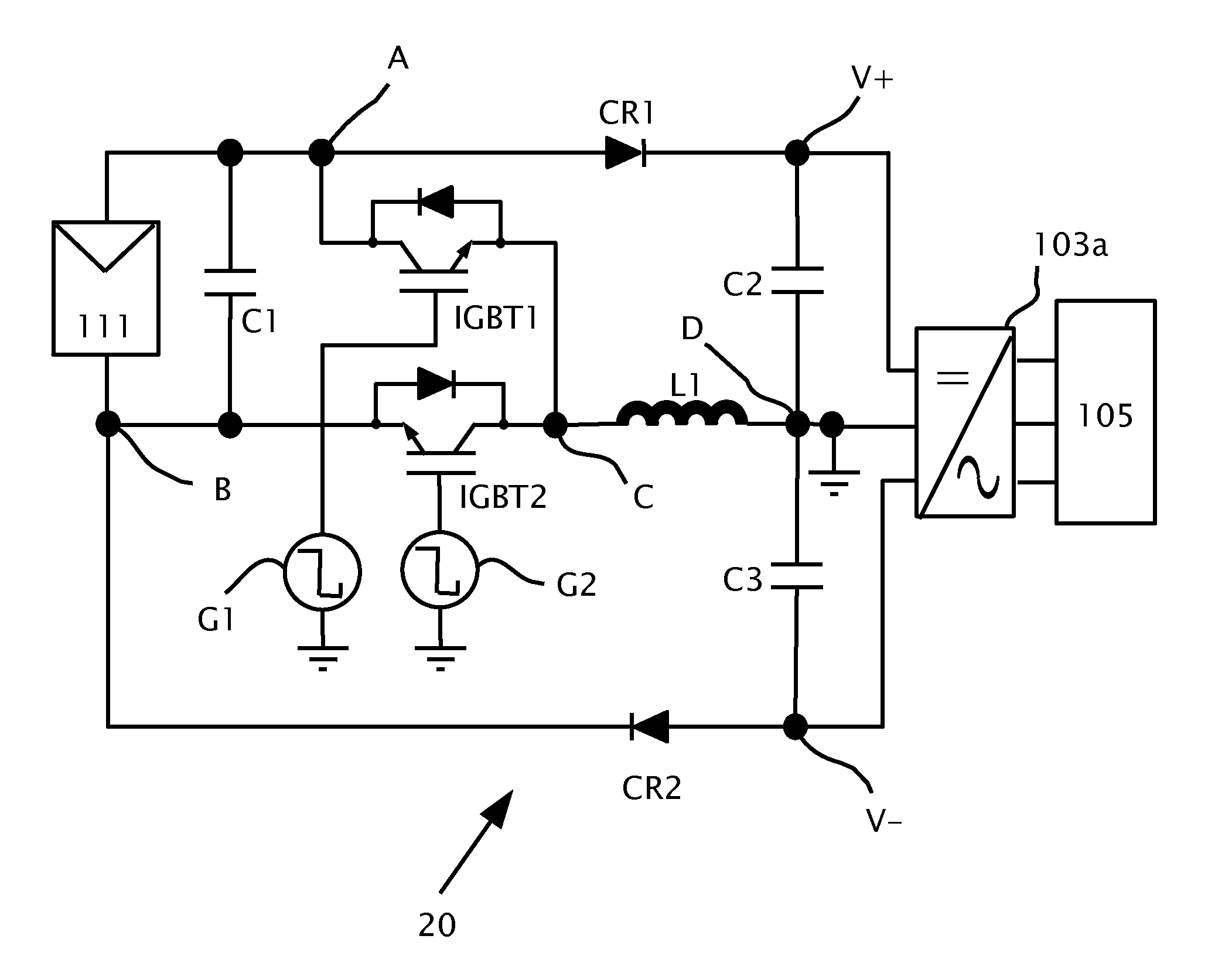 Direct current link circuit