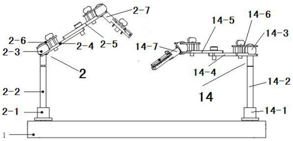 A wire welding auxiliary tooling