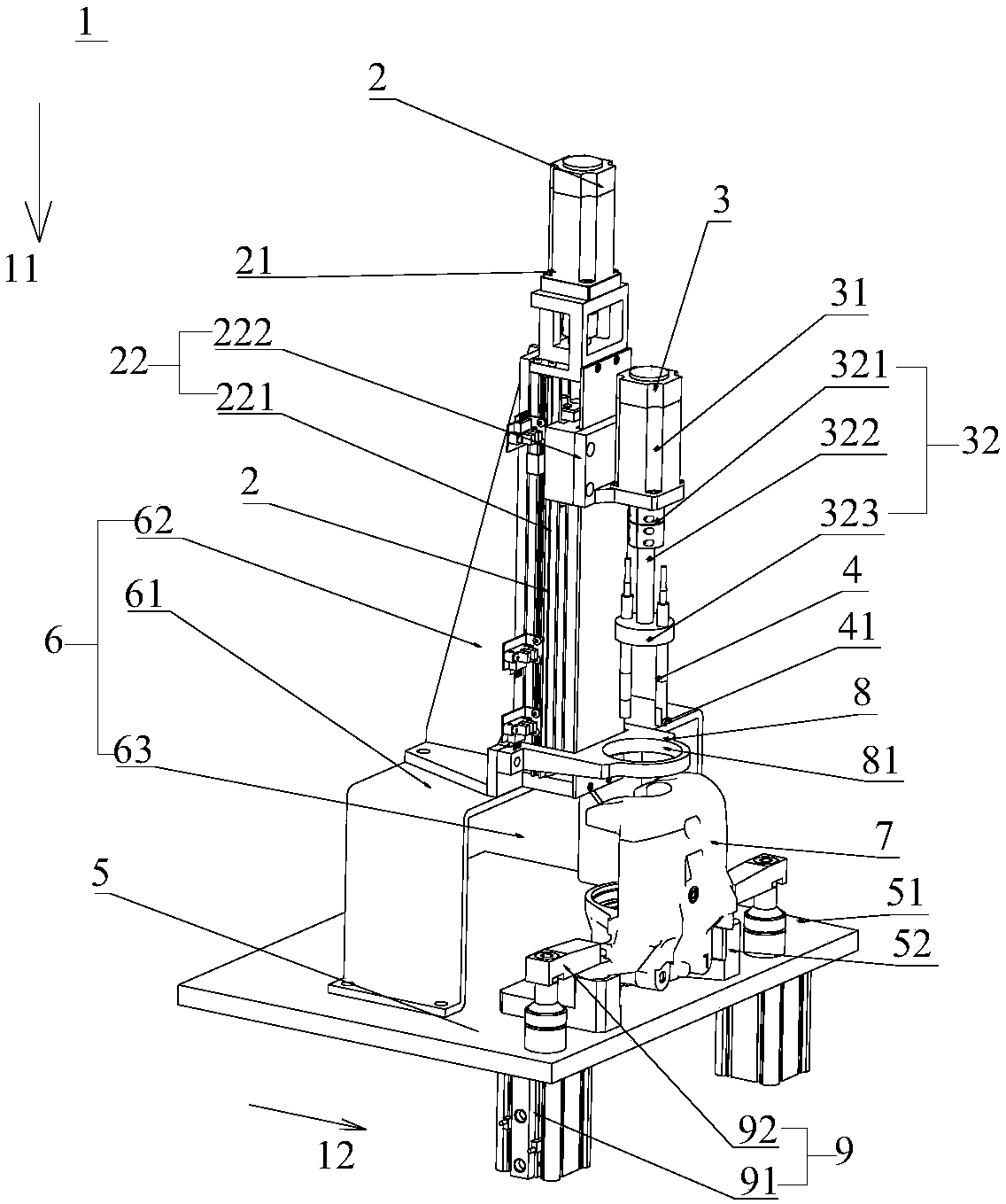 Inner hole size measuring device