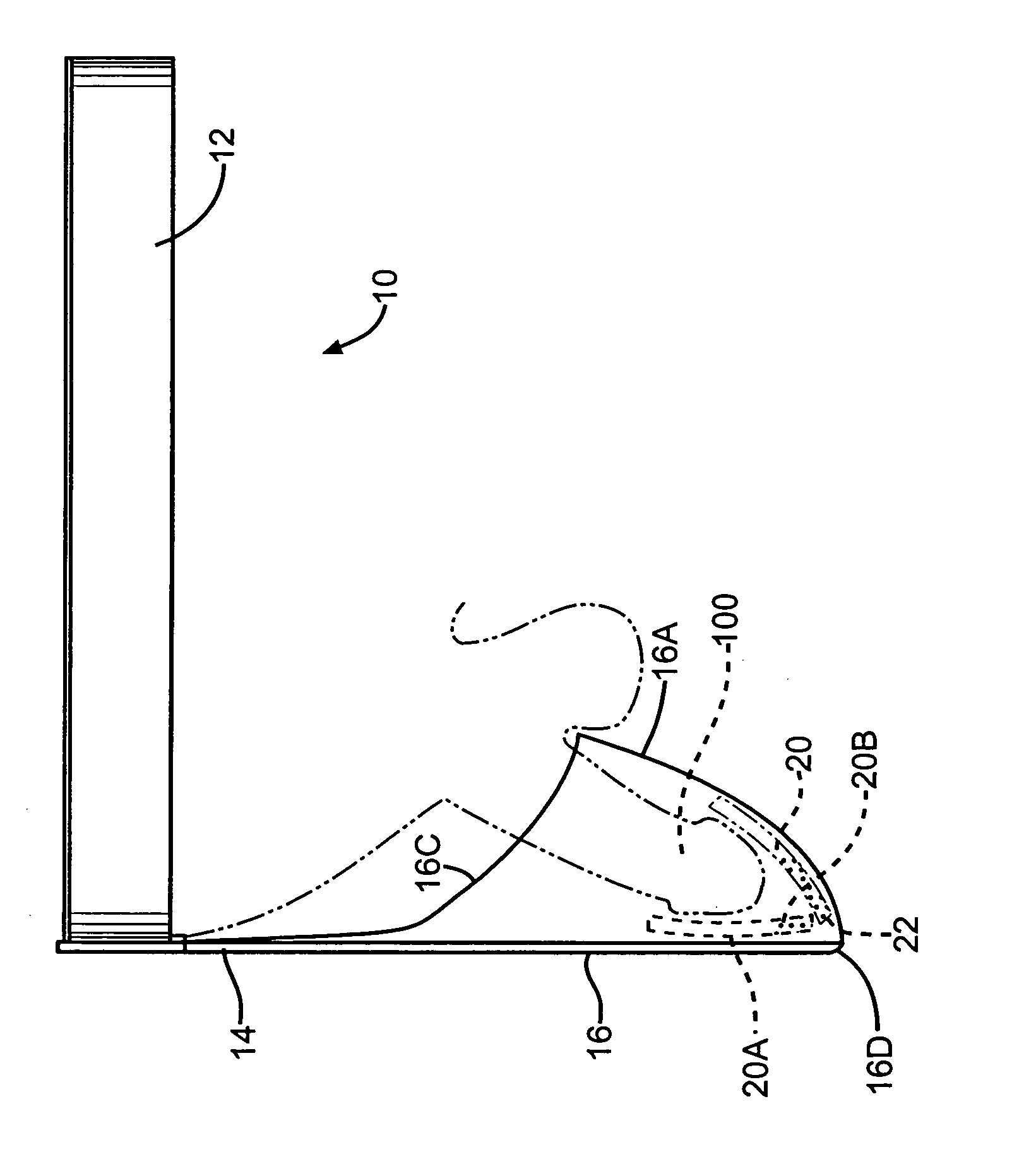 Device for incontinence and method of use