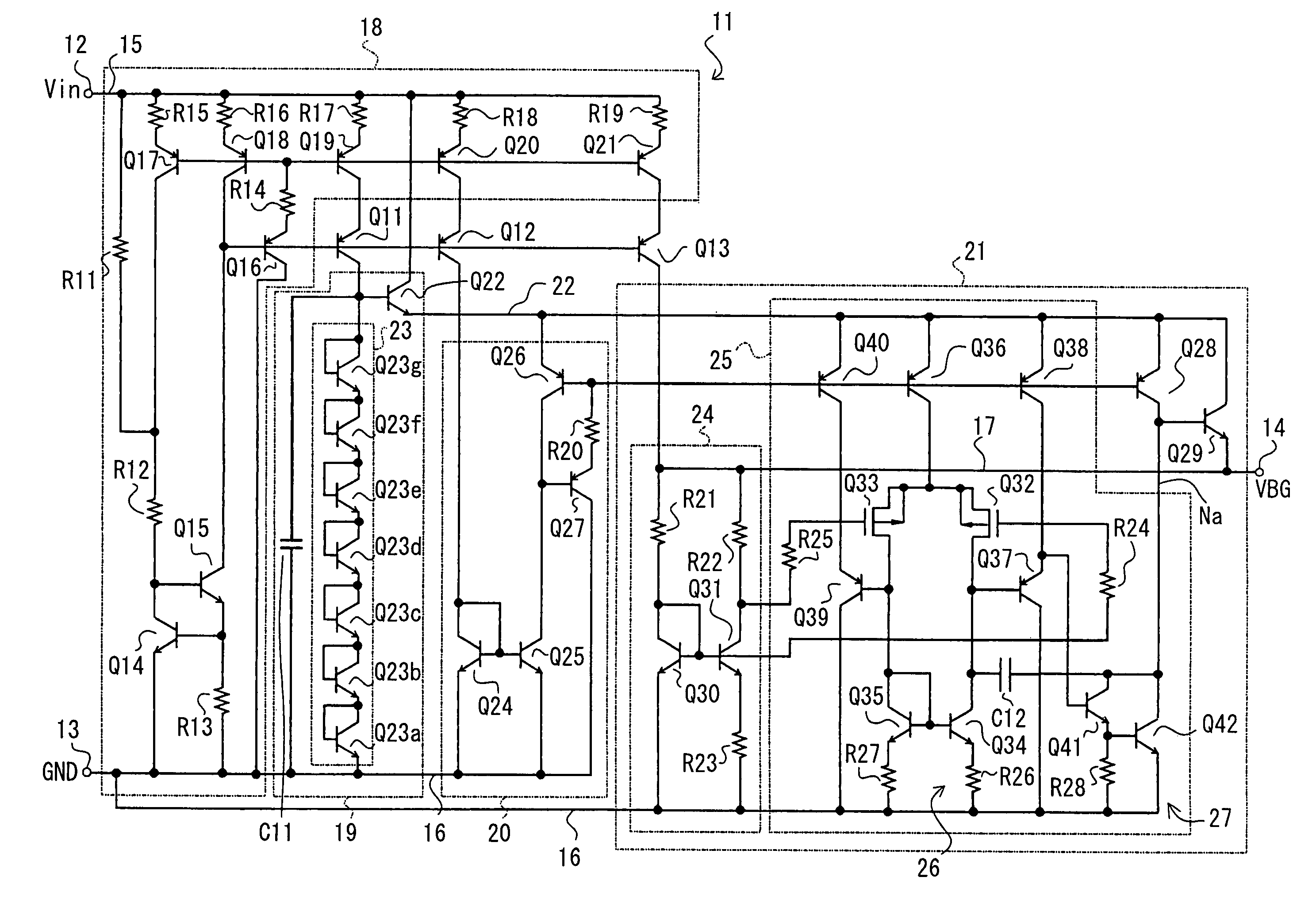Constant voltage generating circuit and reference voltage generating circuit