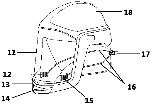 Protective equipment for spraying operation