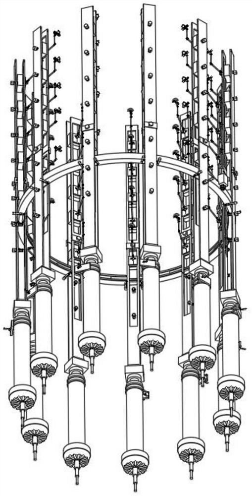 Full-automatic surrounding type image support