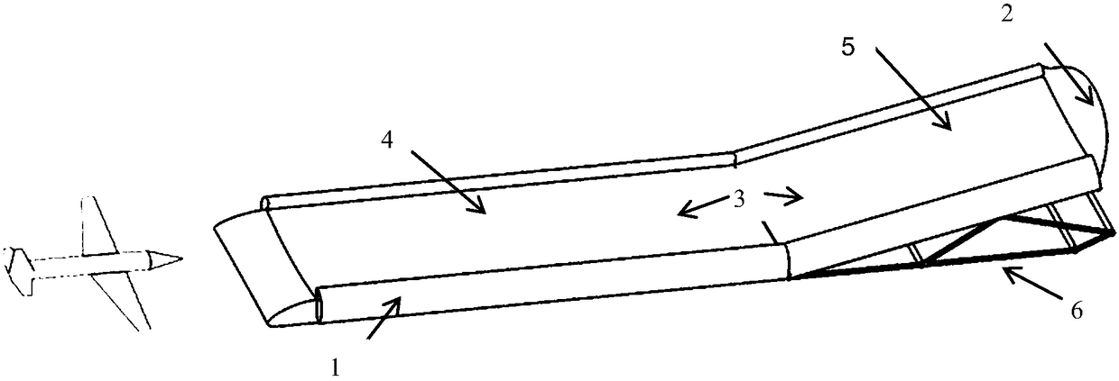 A safety recovery device for fixed-wing unmanned aerial vehicles