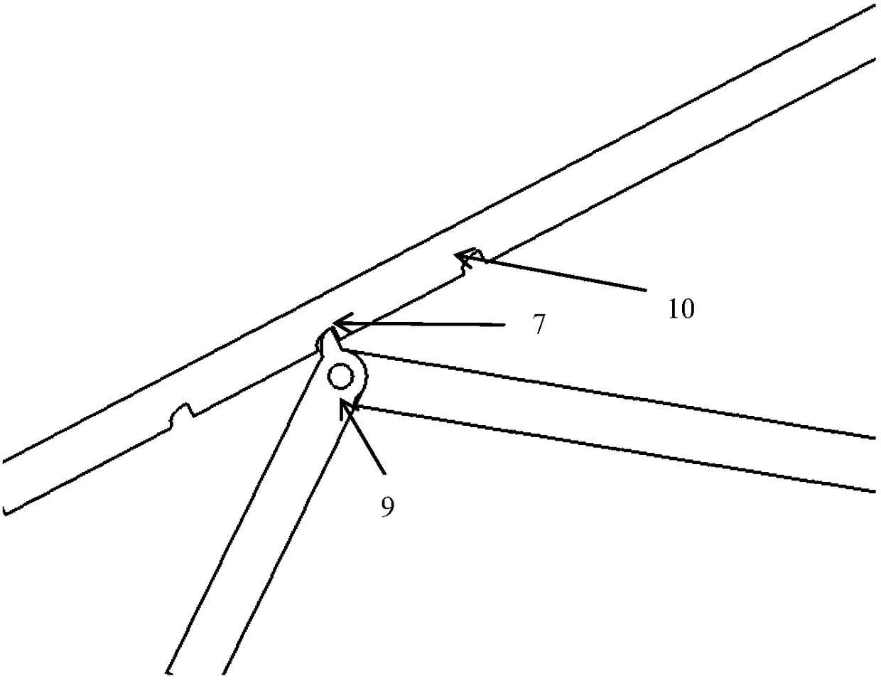 A safety recovery device for fixed-wing unmanned aerial vehicles