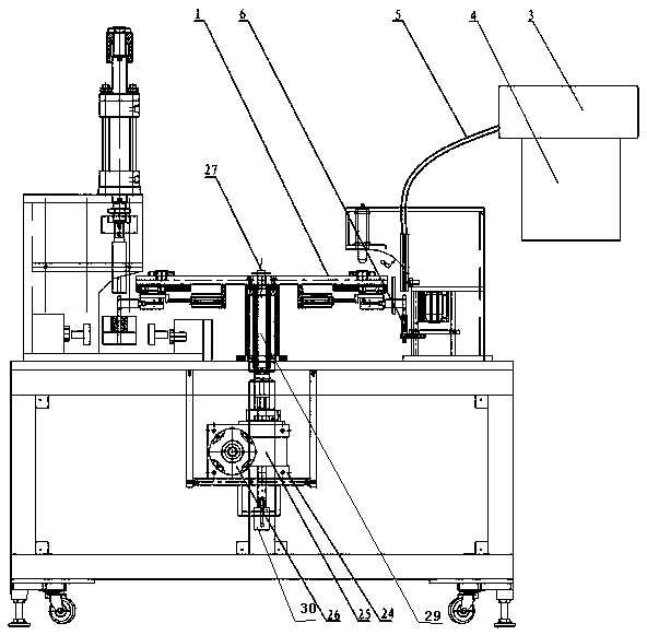 A fully automatic production equipment for copper tubes of compressors