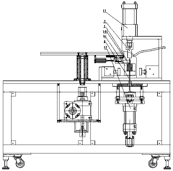 A fully automatic production equipment for copper tubes of compressors