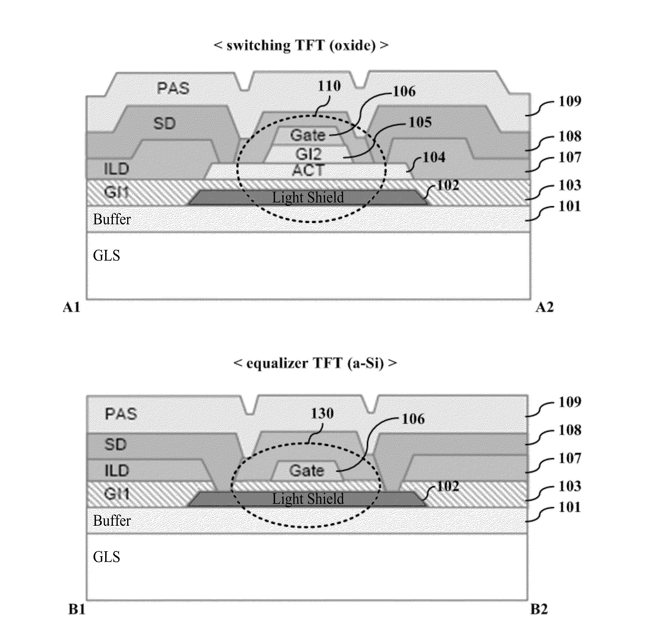 Antistatic device of display device and method of manufacturing the same