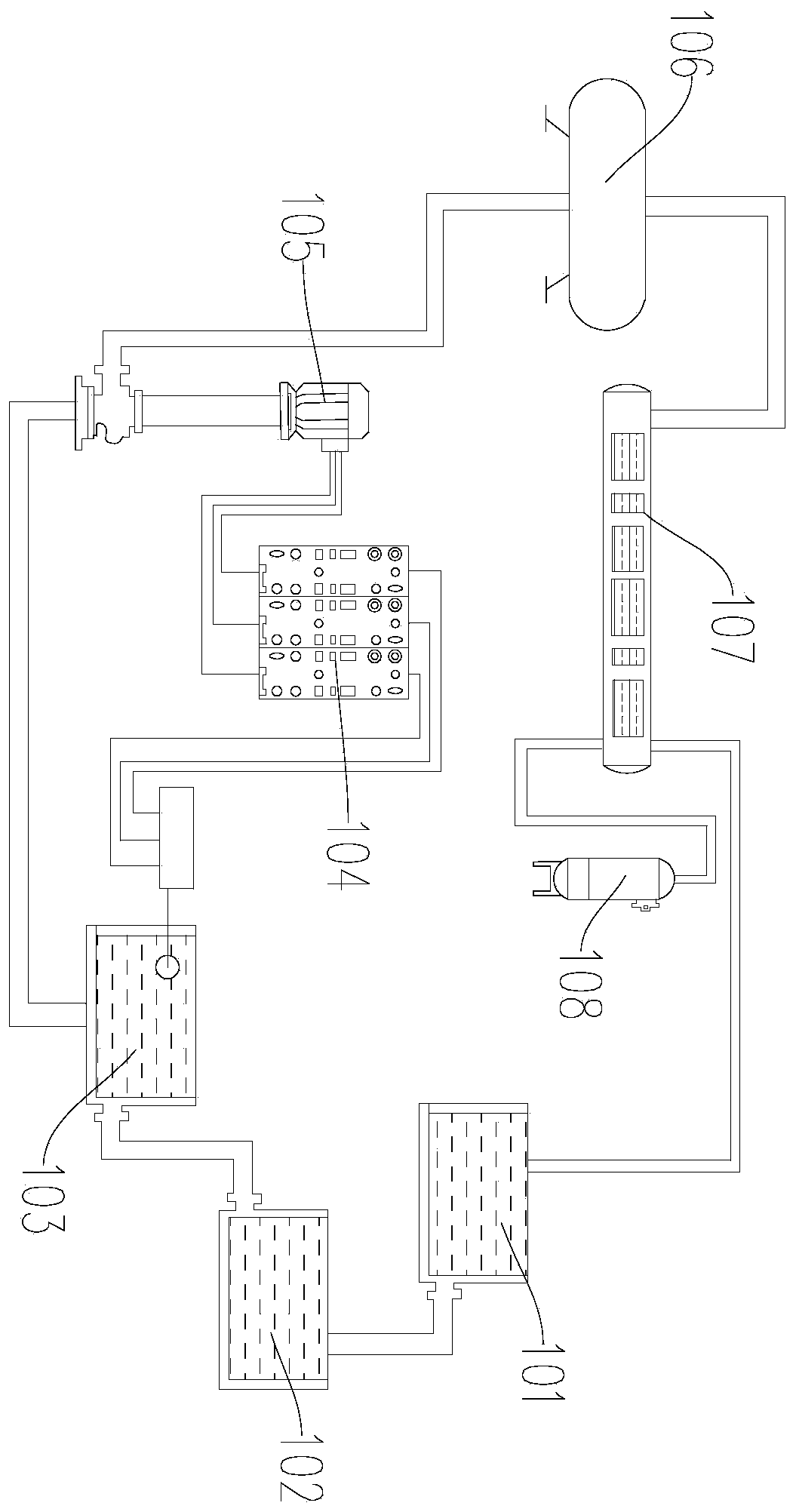 Excrement treatment system