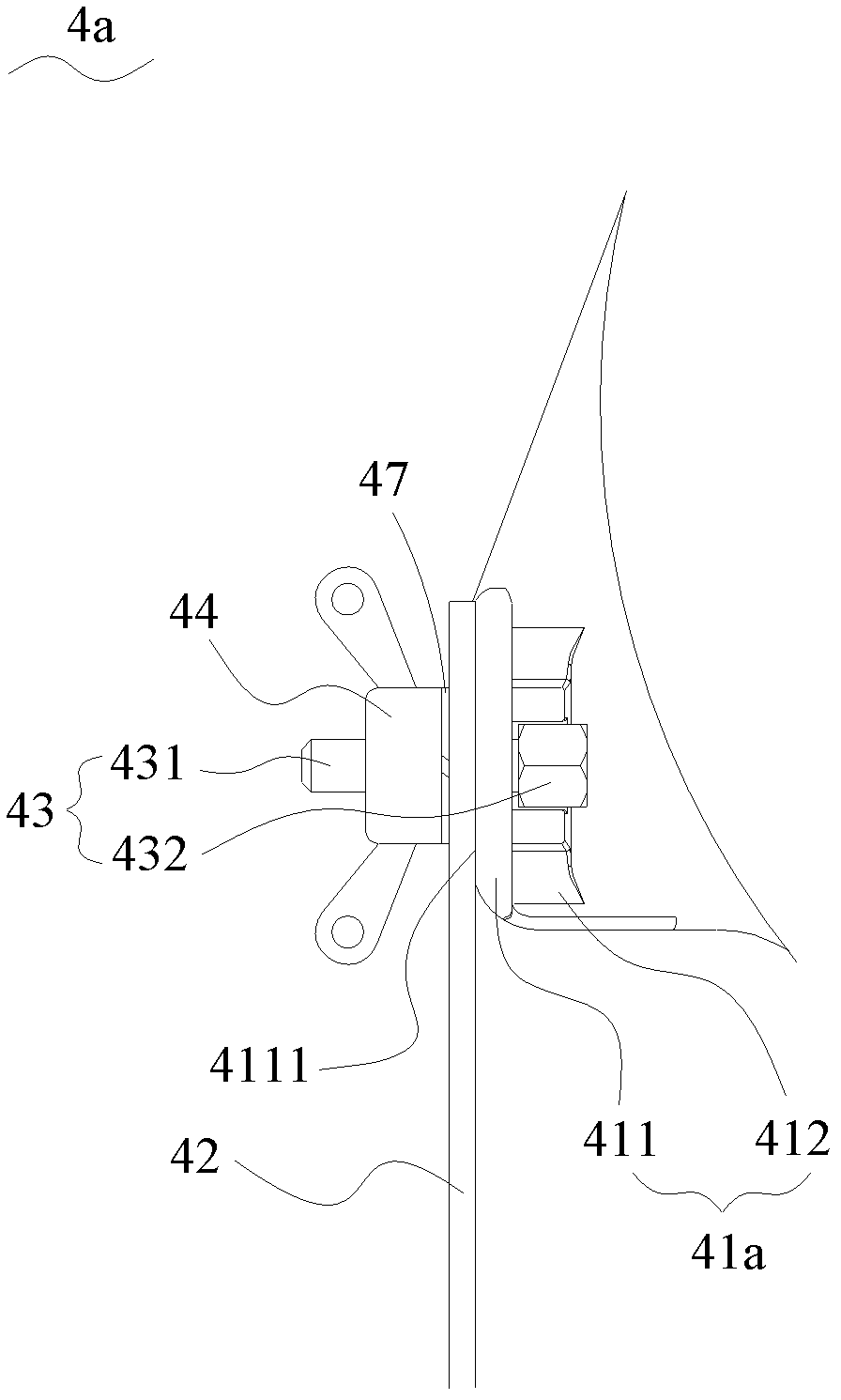 Lamp holder angle adjustment device and lamp capable of adjusting angle of lamp holder