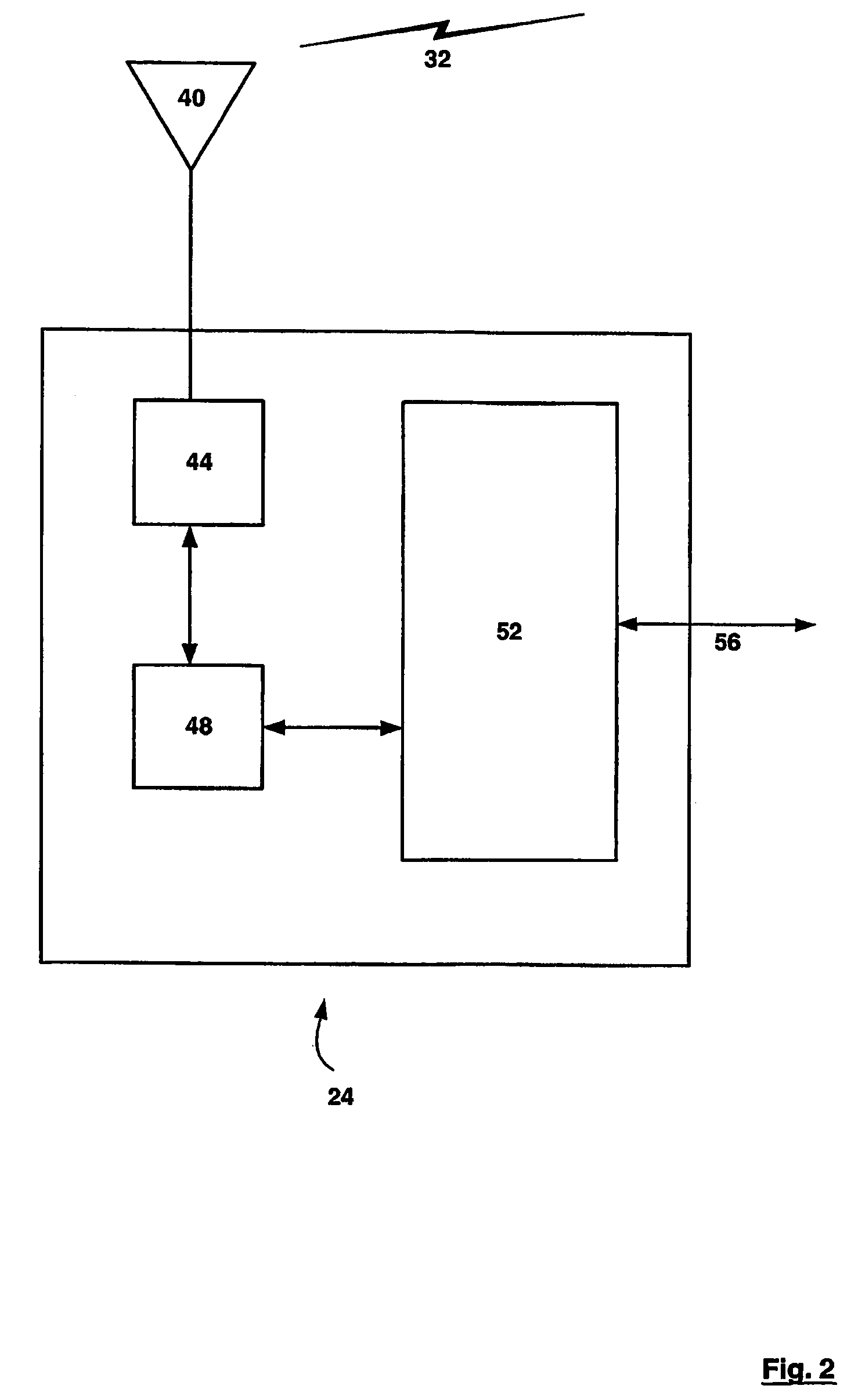 Method, system and apparatus for transmitting interleaved data between stations