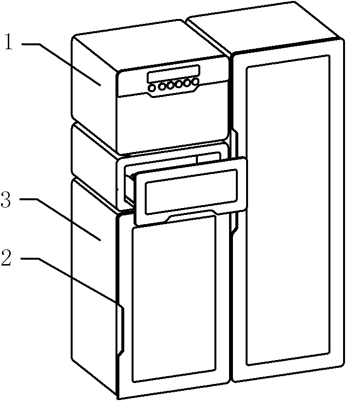 Module combined refrigerator