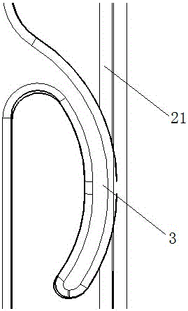 Interior anti-abnormal slide rail mechanism