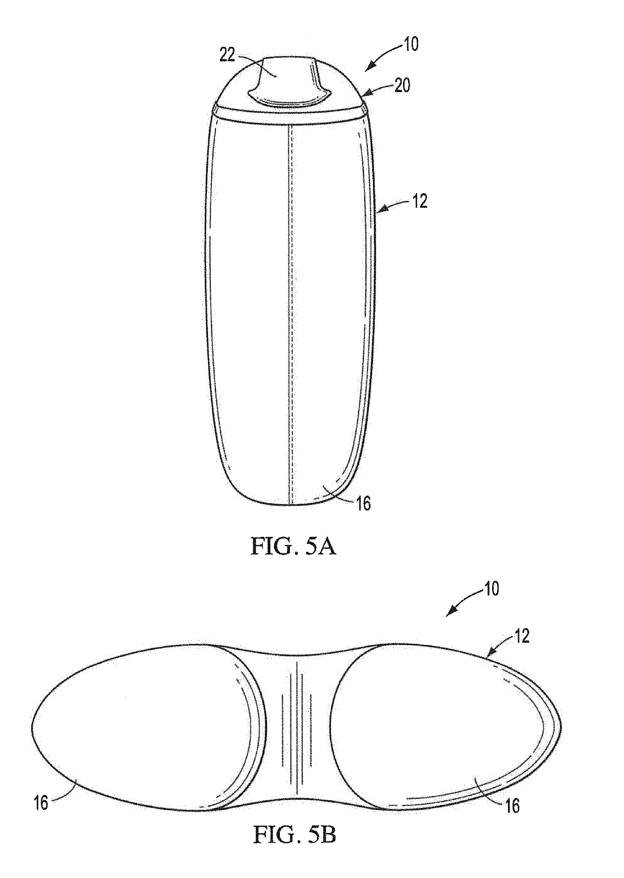 Travel pillow with reactive surfaces for enhanced comfort
