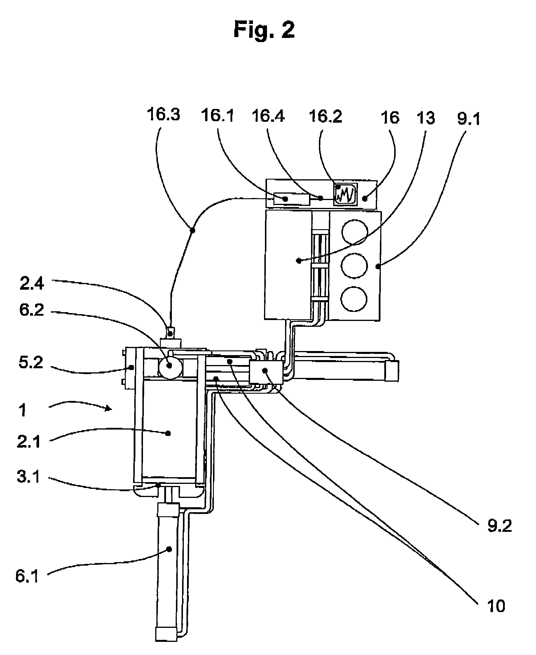 Method and arrangement for monitoring the operating condition of presses, particularly packing presses