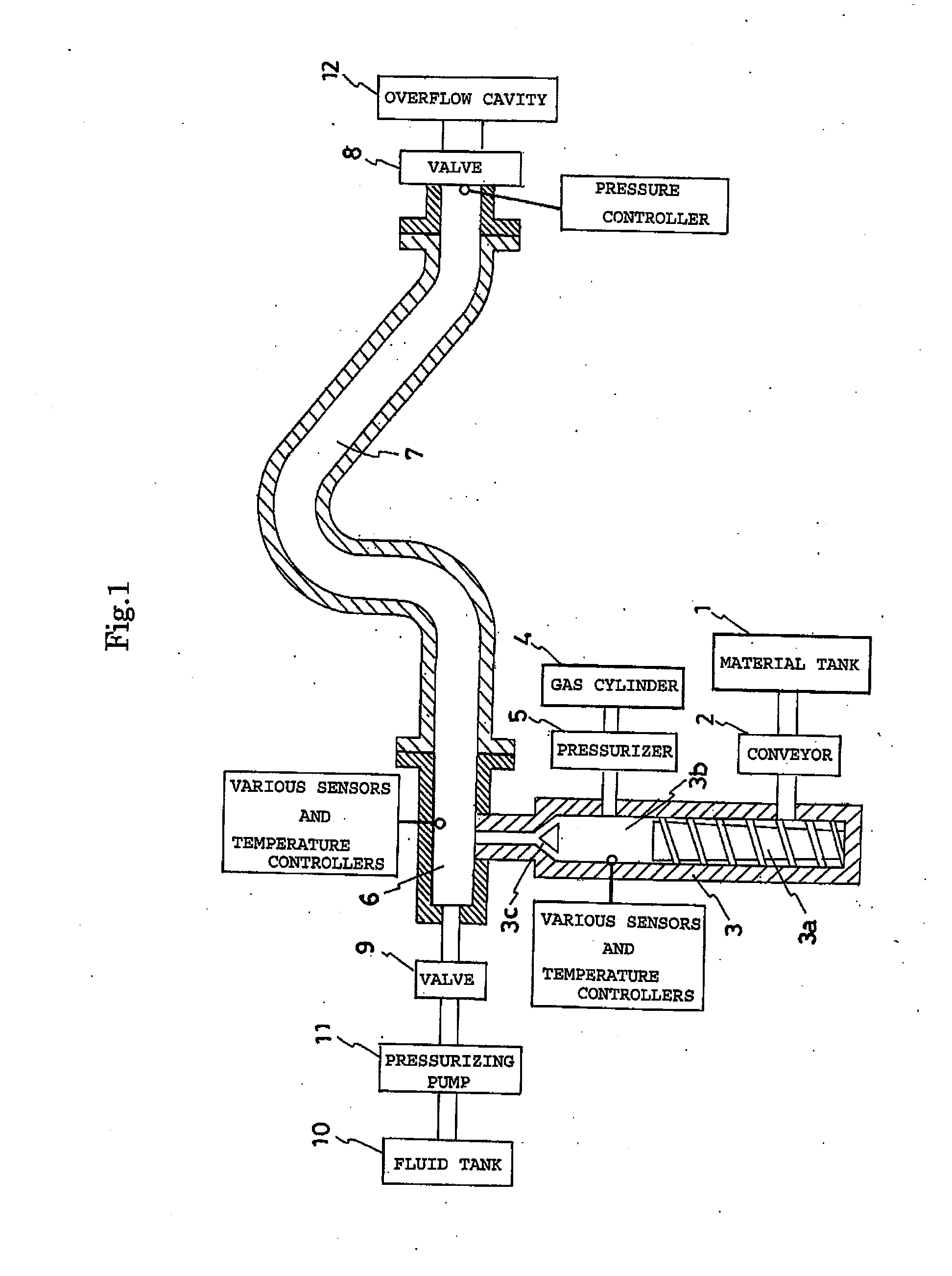 Method and device for producing a pipe member