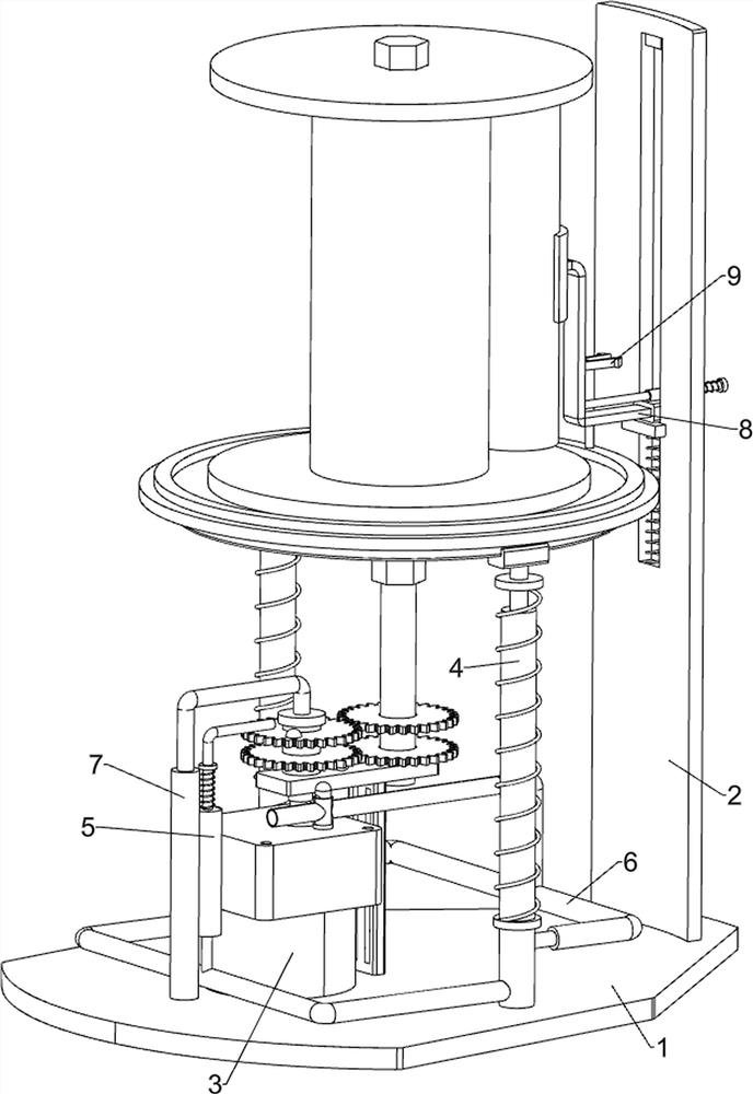 Wire winding device for power transmission and distribution engineering construction