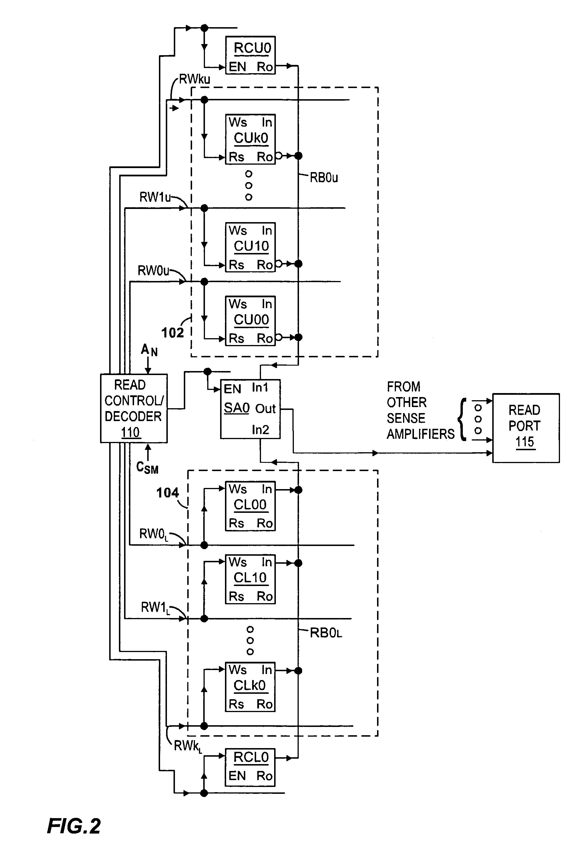 Differential current-mode sensing methods and apparatuses for memories