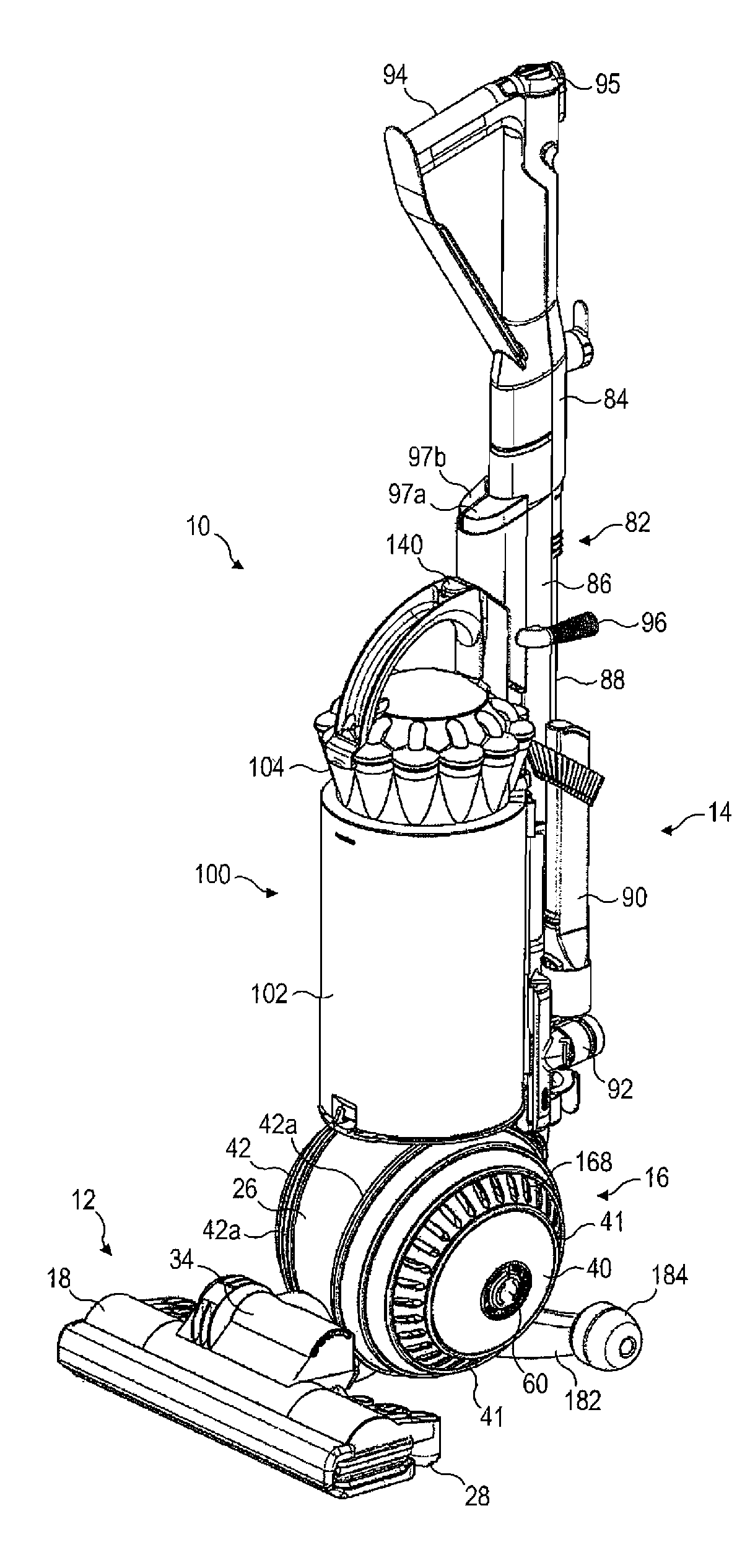 Surface treating appliance