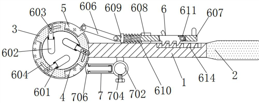 An intramedullary nail precise positioning installation frame