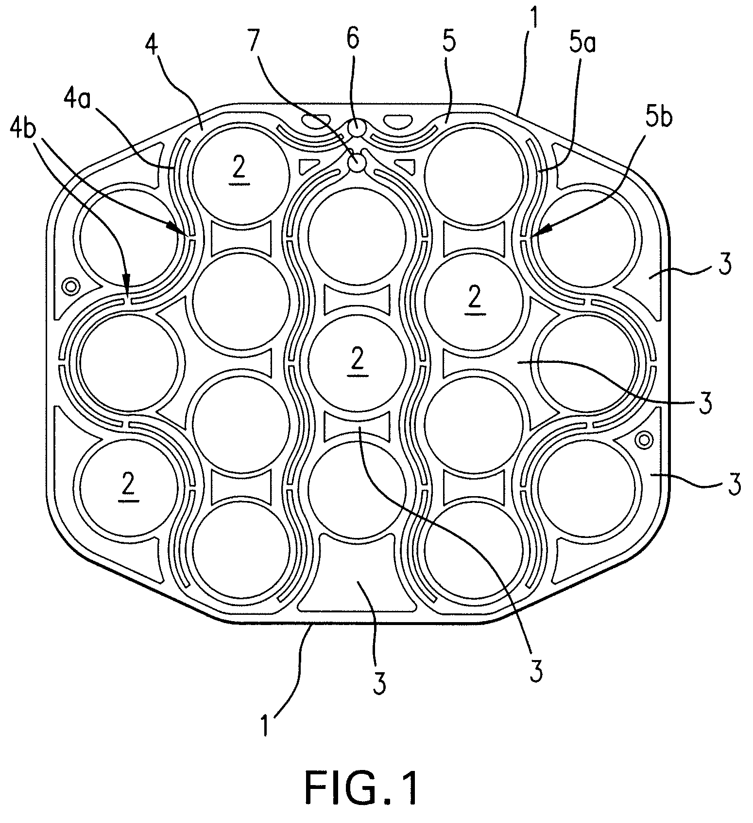 Apparatus for cooling of electrical elements
