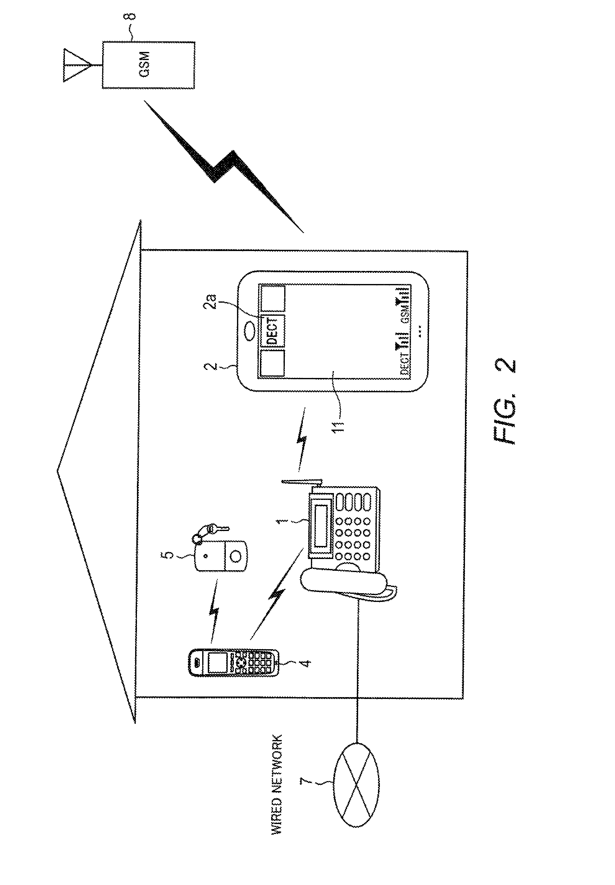 Wireless communication system and mobile information terminal
