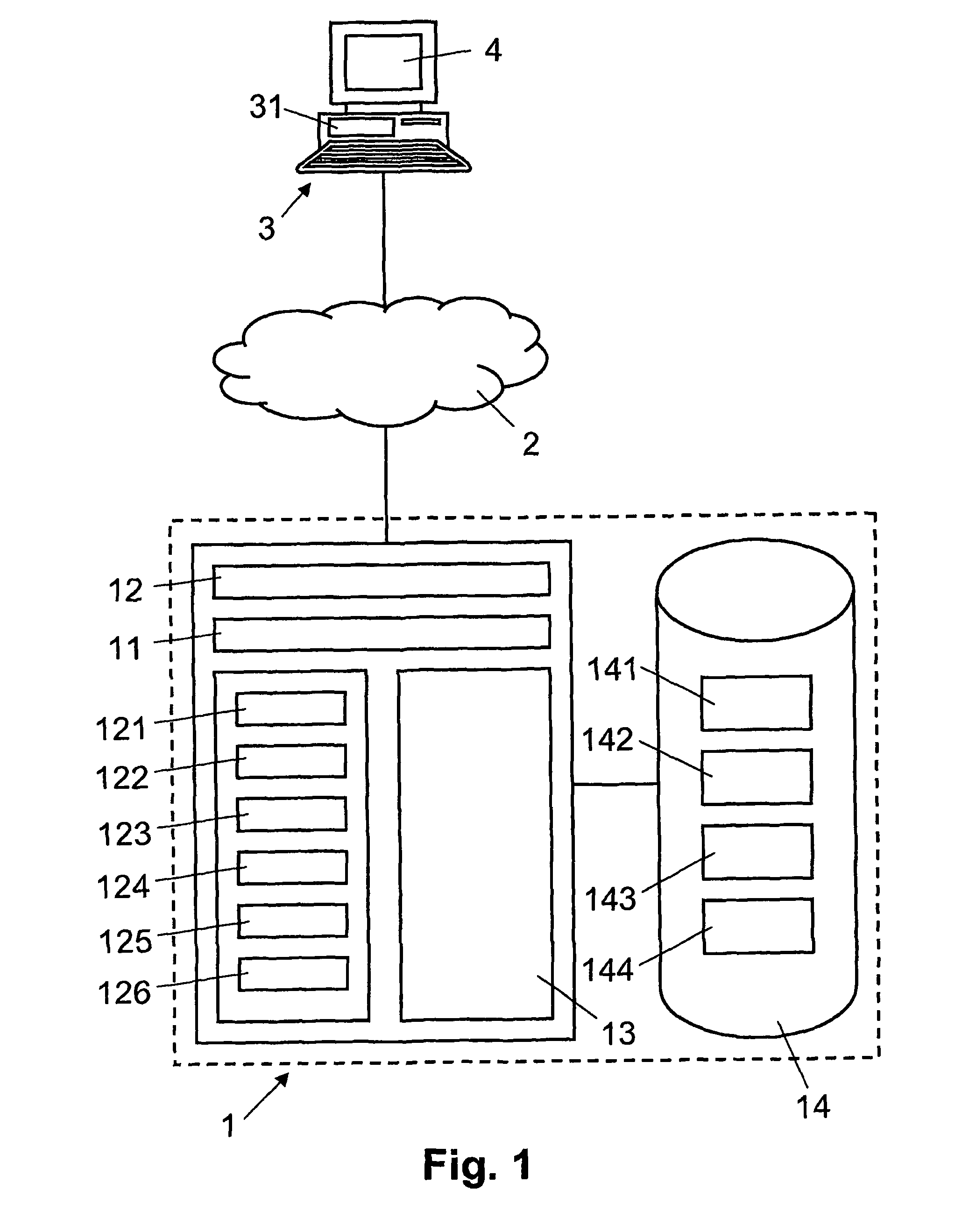 Computer-based data processing system and method of processing data objects