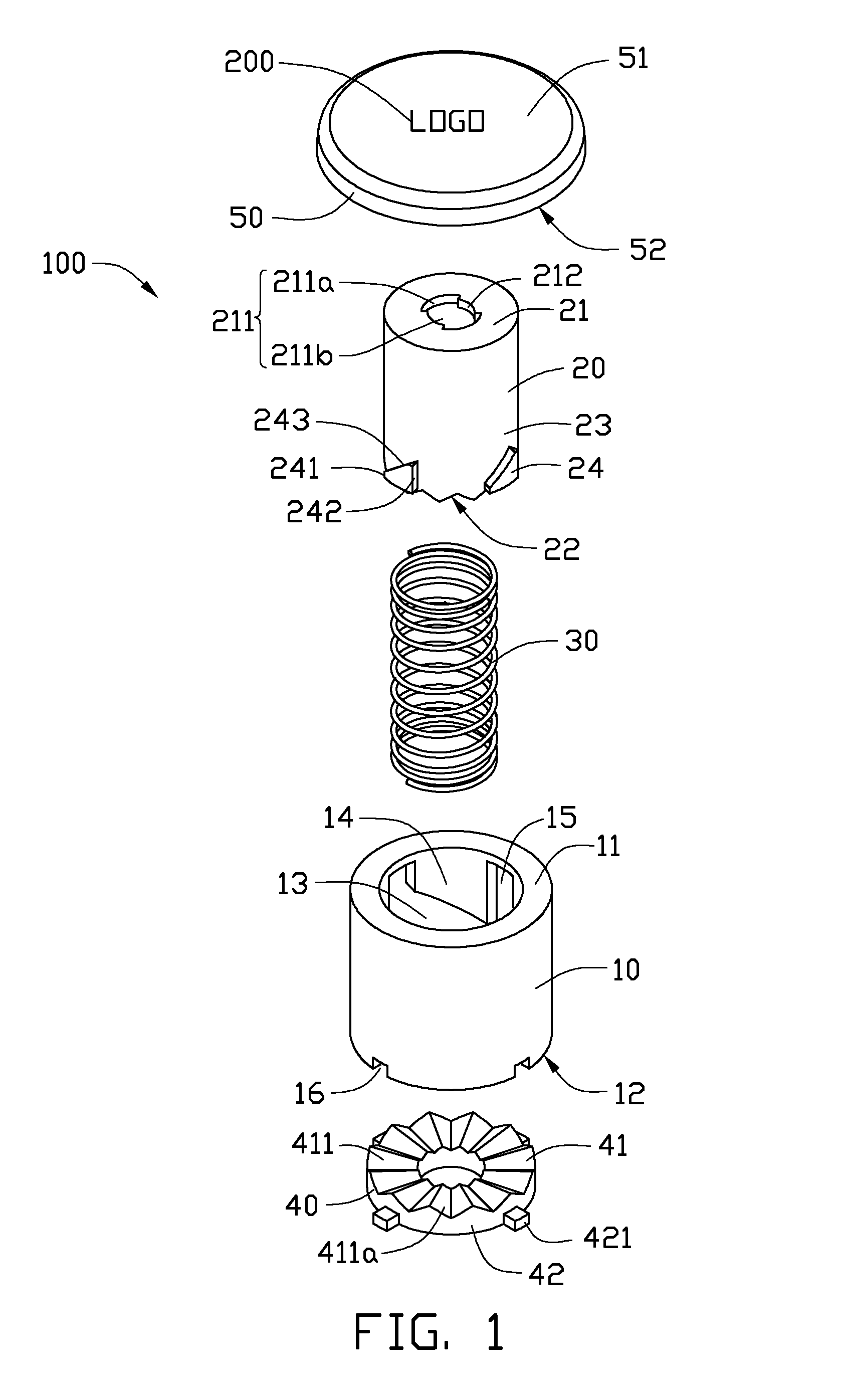 Rotatable graphic assembly