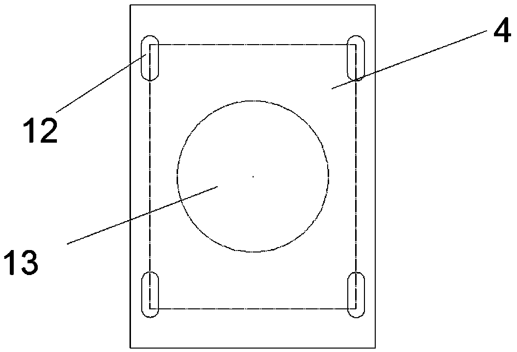 Mounting mold for precast beam wedge block and embedding bolts and construction method of mounting mold