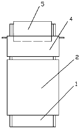 Feeding mechanism arranged at back part of color sorter slide