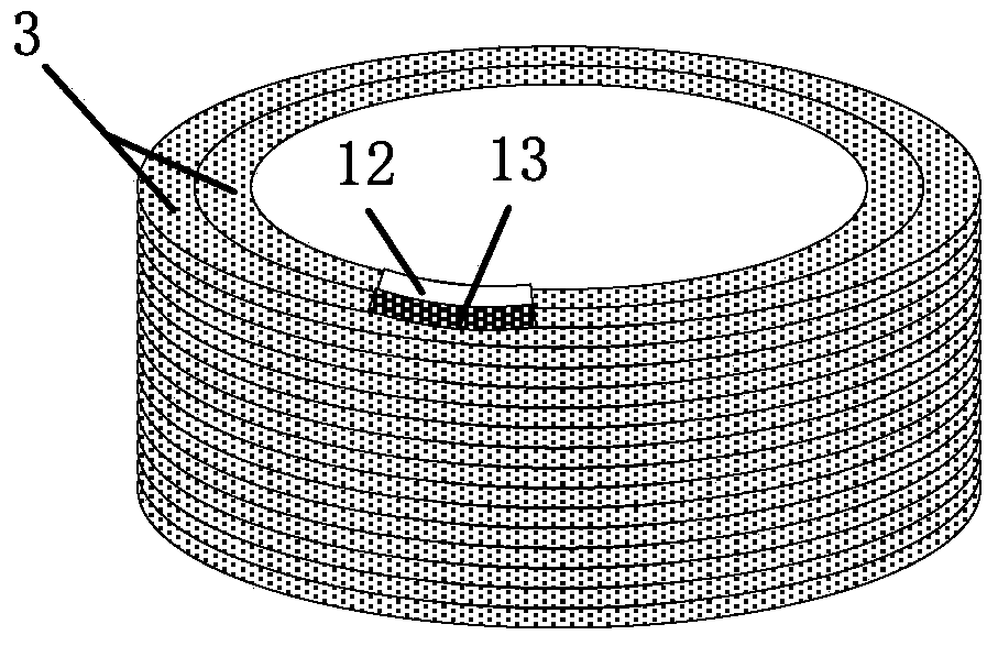 A skeletonless optical fiber current sensing loop and its manufacturing method