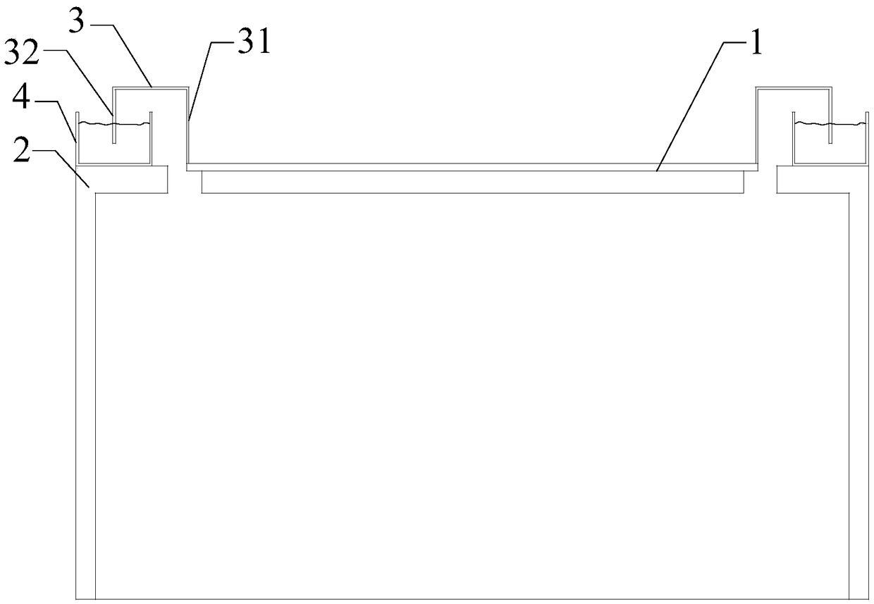 Novel submerged arc furnace and flue gas sealing device thereof