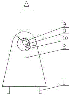 Textile cloth length measurer