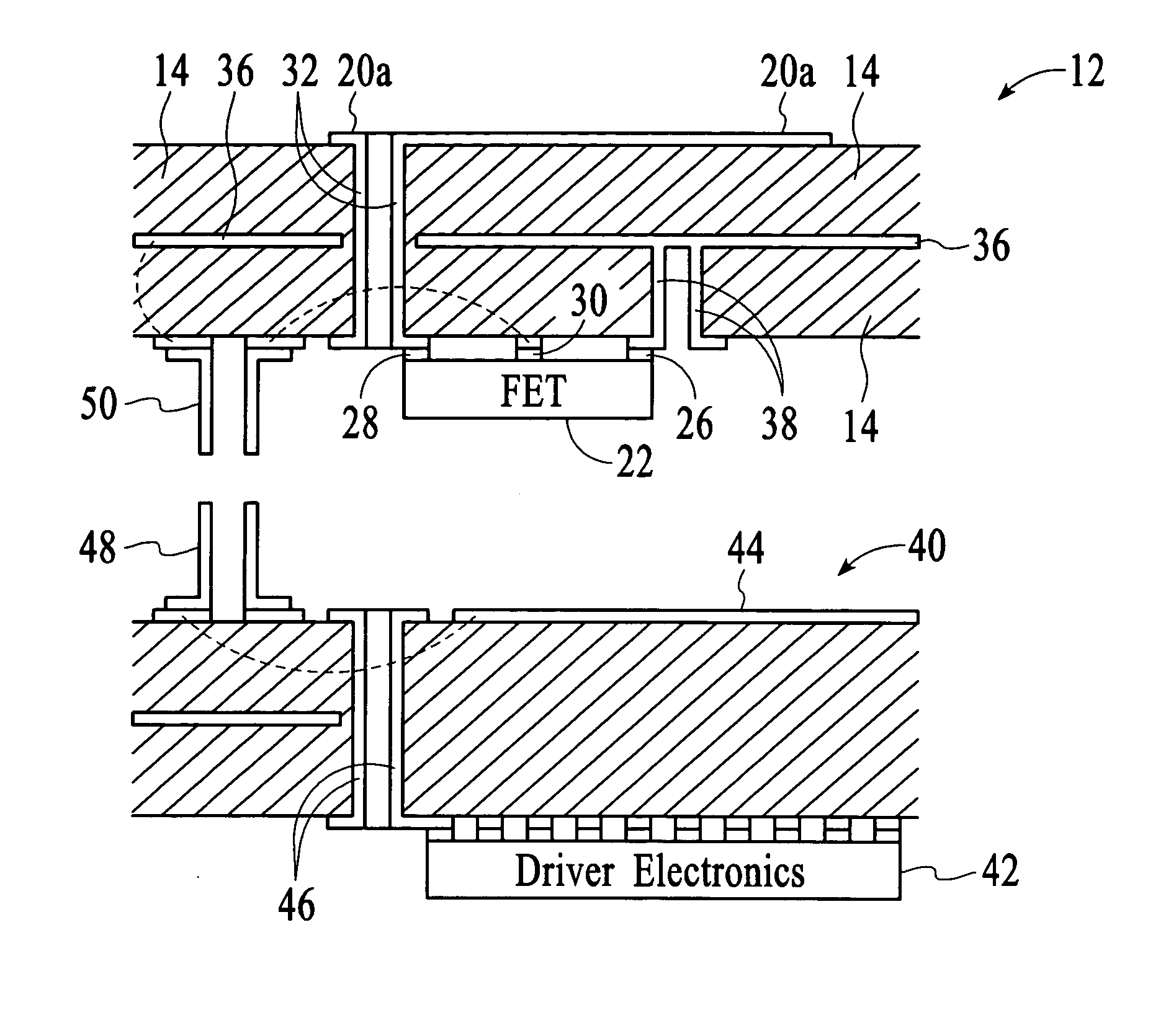 Device for reflecting electromagnetic radiation