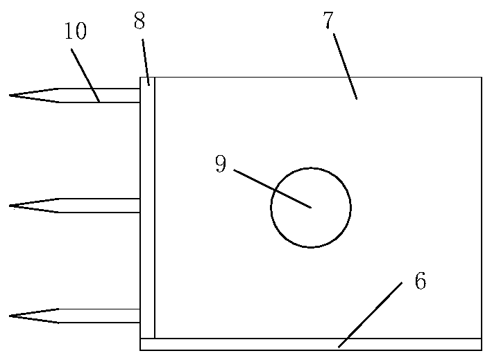 Annular mist spray dust removal device