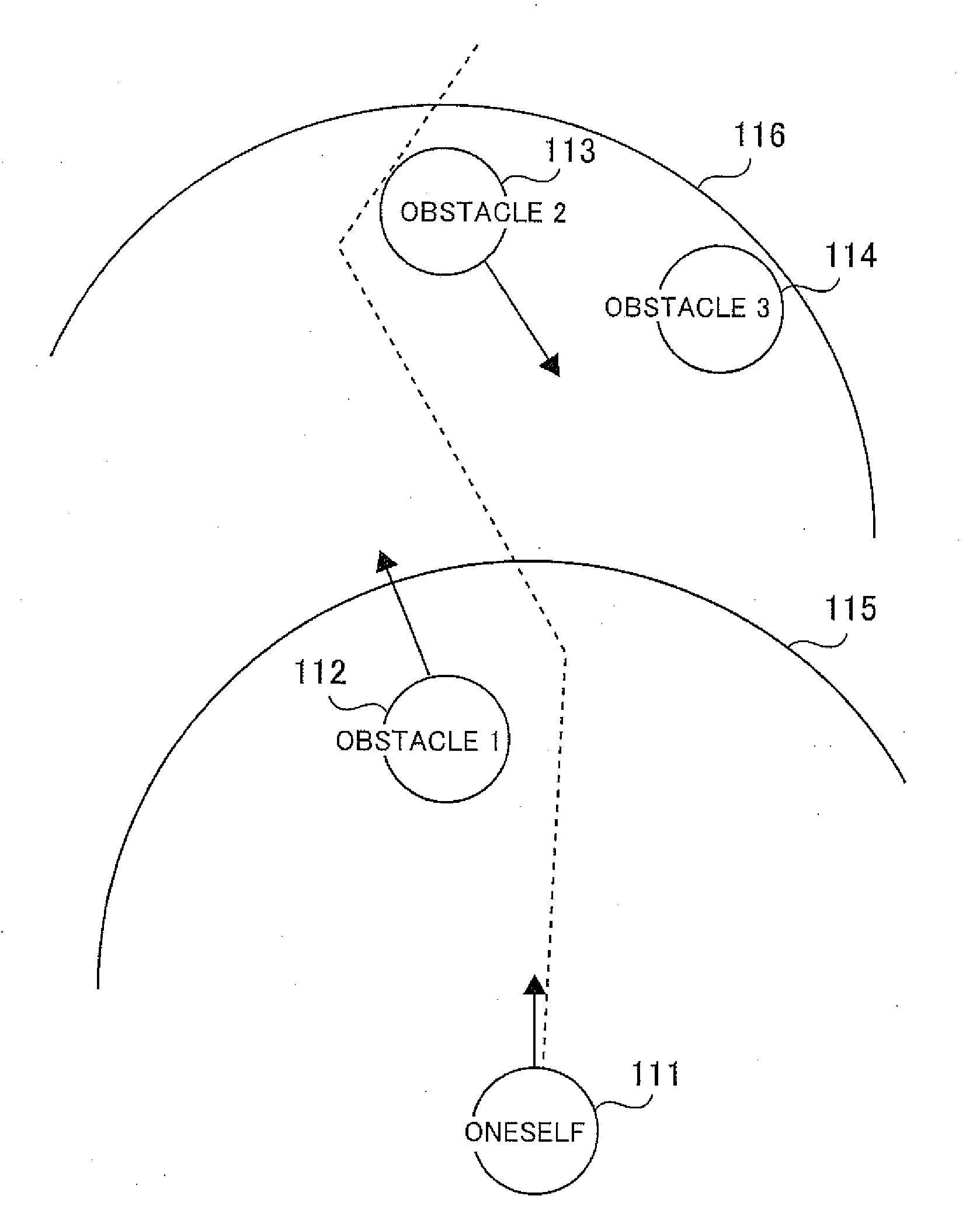 Autonomous mobile robot apparatus and a rush-out collision avoidance method in the same appratus