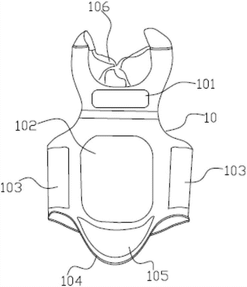 Modern sanda body protective clothing with attacking information sensing devices