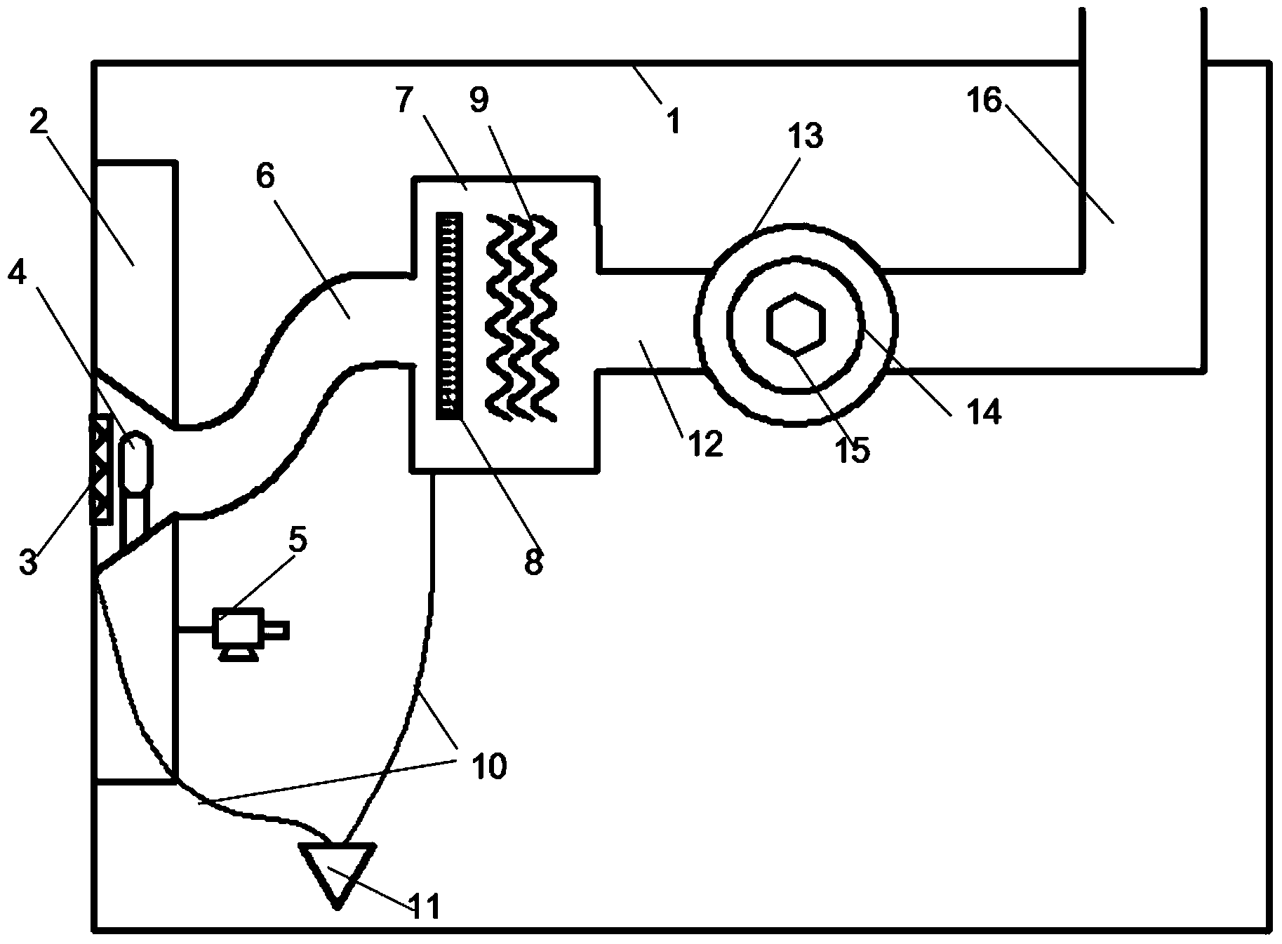 Air multiplication-based condensation adsorption ionization purification cooking fume treatment system