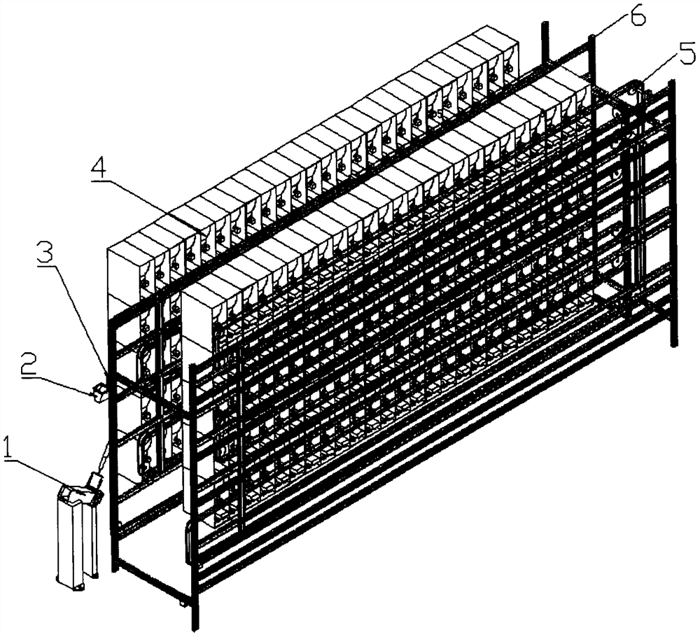 Bulk traditional Chinese medicine automatic taking device and method