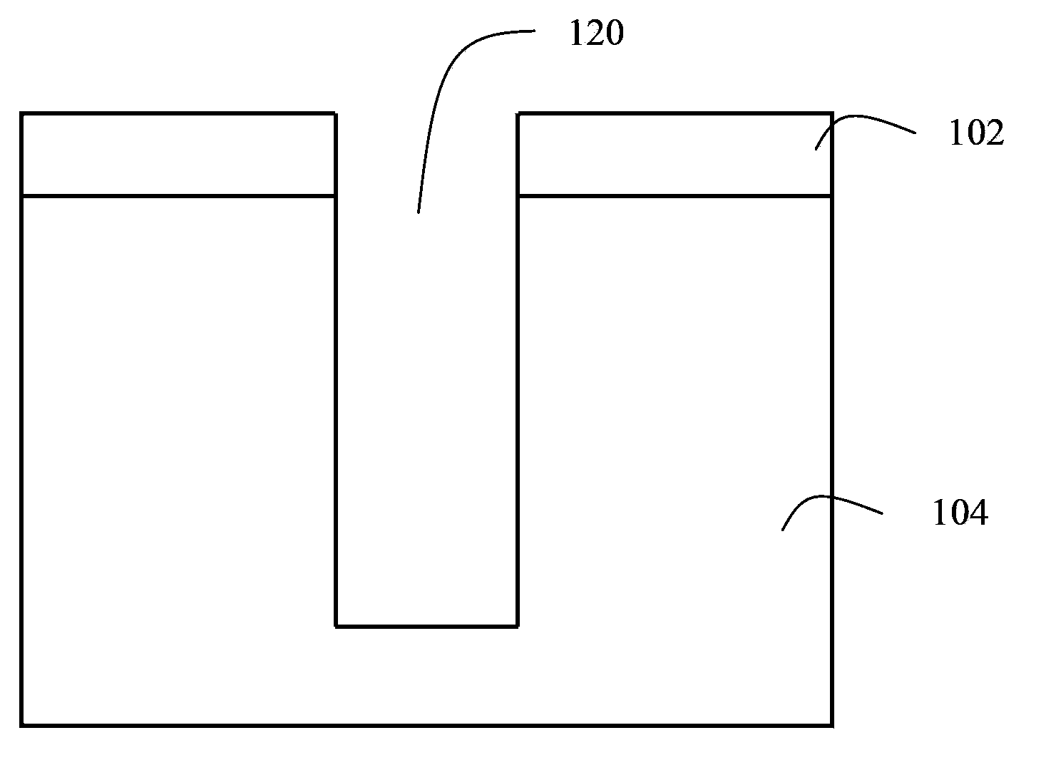 Method for improving the shape of side wall of through hole