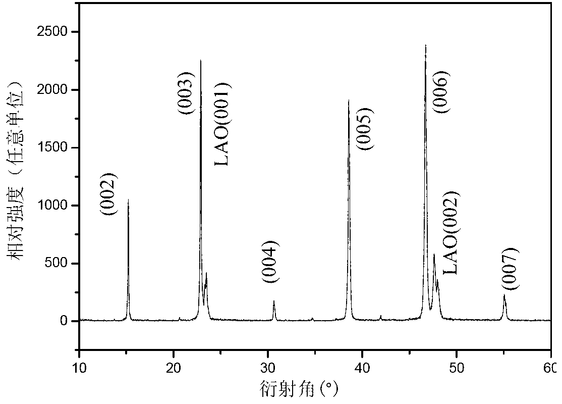 Nb-doped YxYb1-xBCO superconductive film and preparation method thereof