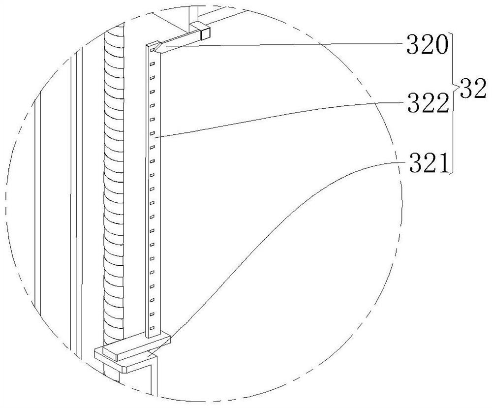 Longitudinal sliding and vertical lifting mechanism of large-tonnage guy cable hanging basket main truss