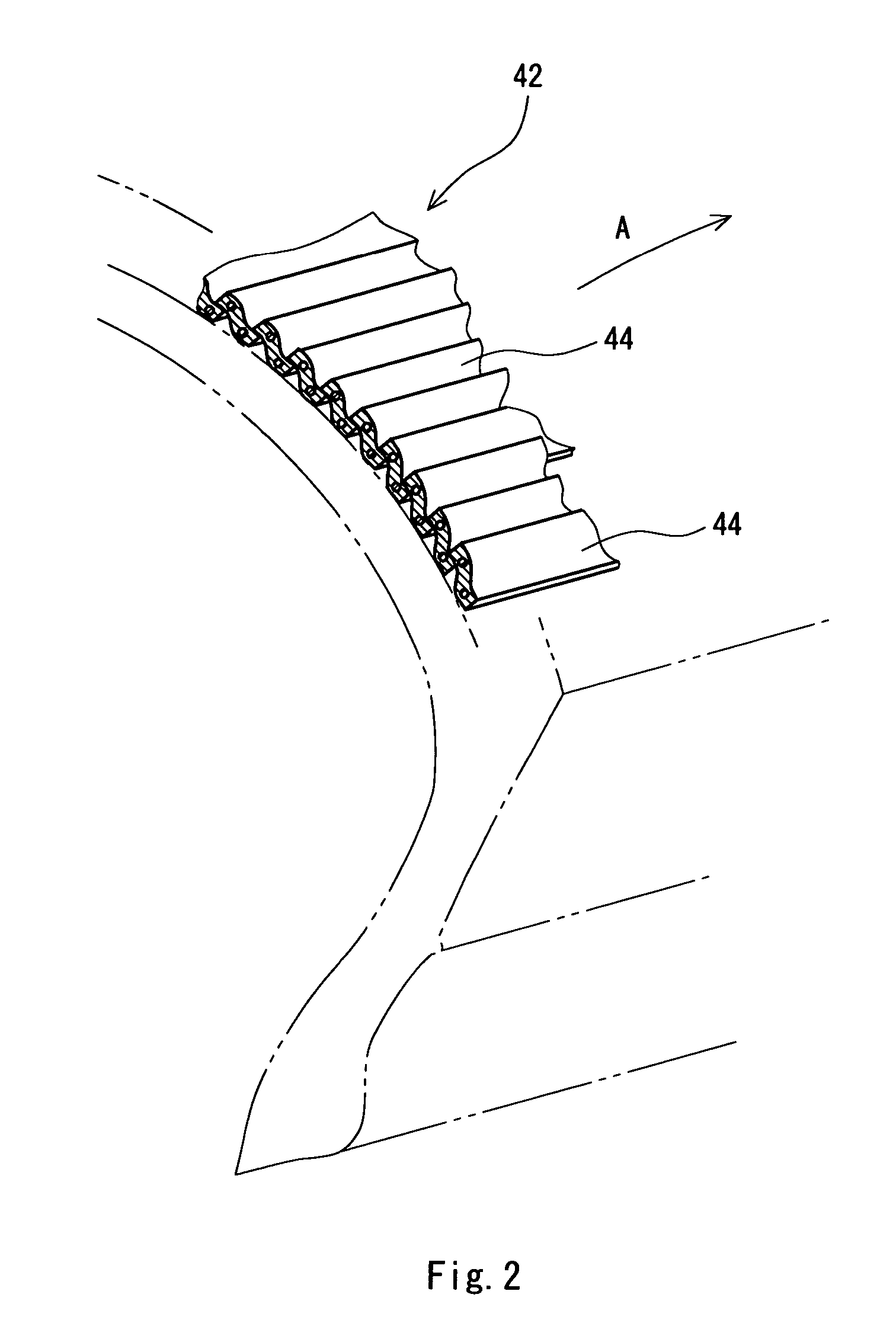 Tire for motorcycle