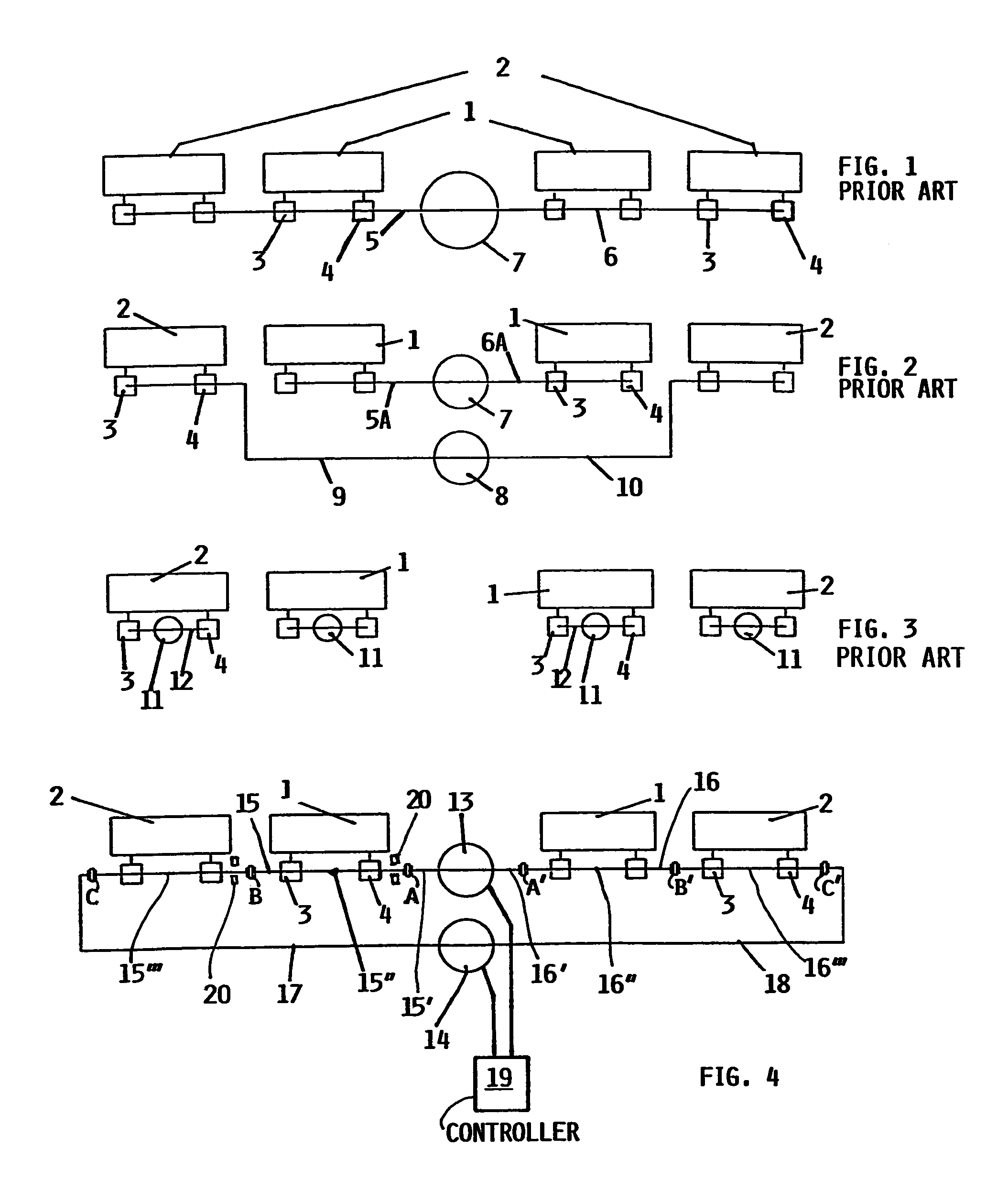 Aircraft flap or slat drive system with redundant drives and shaft drive lines