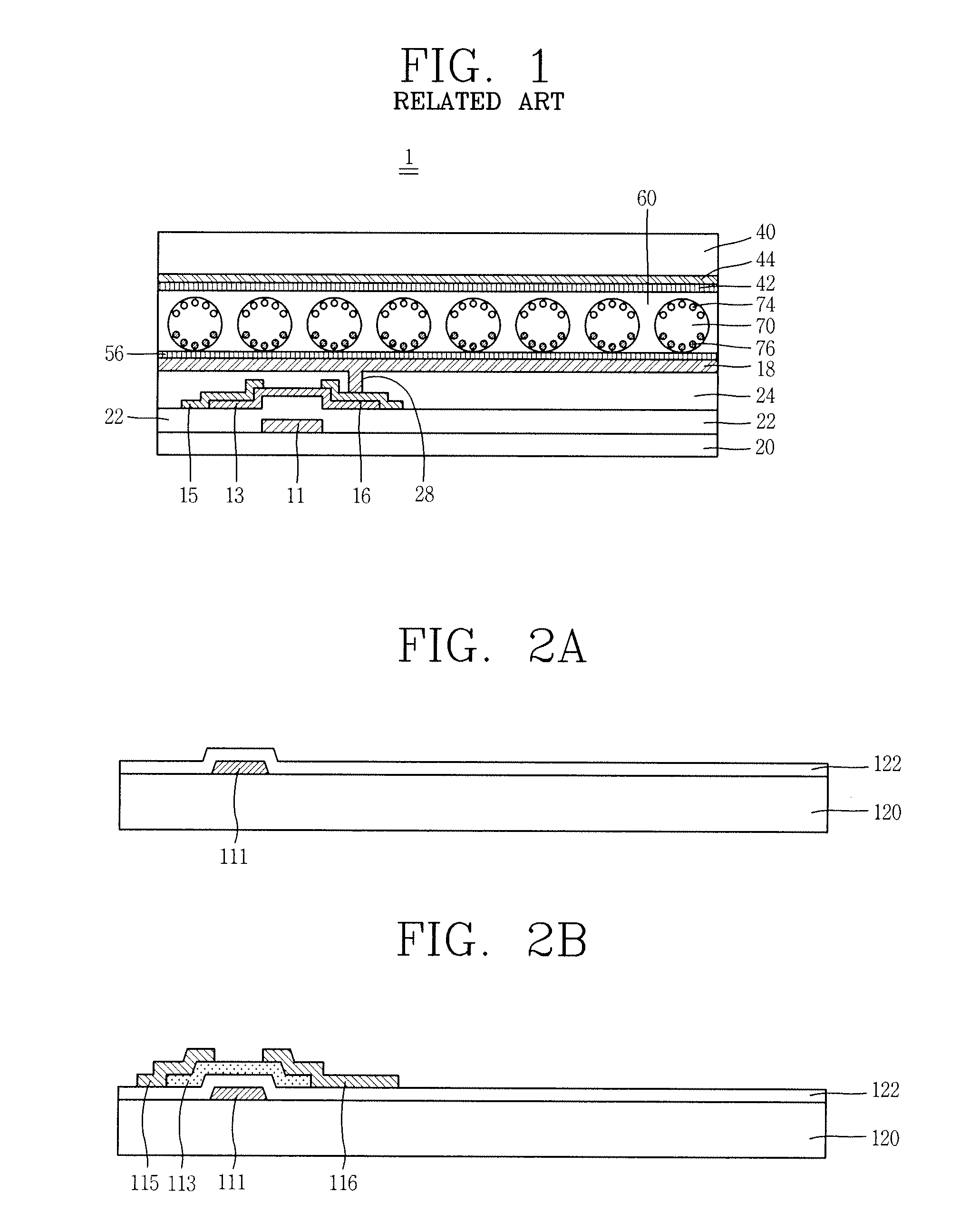 Electrophoretic display device and method of fabrication thereof