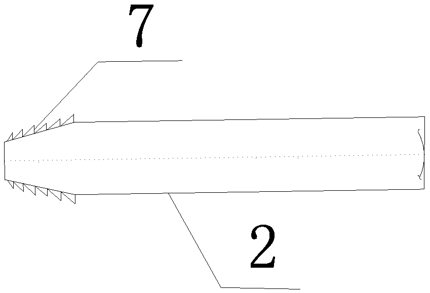 Connectable super-long anchor rod