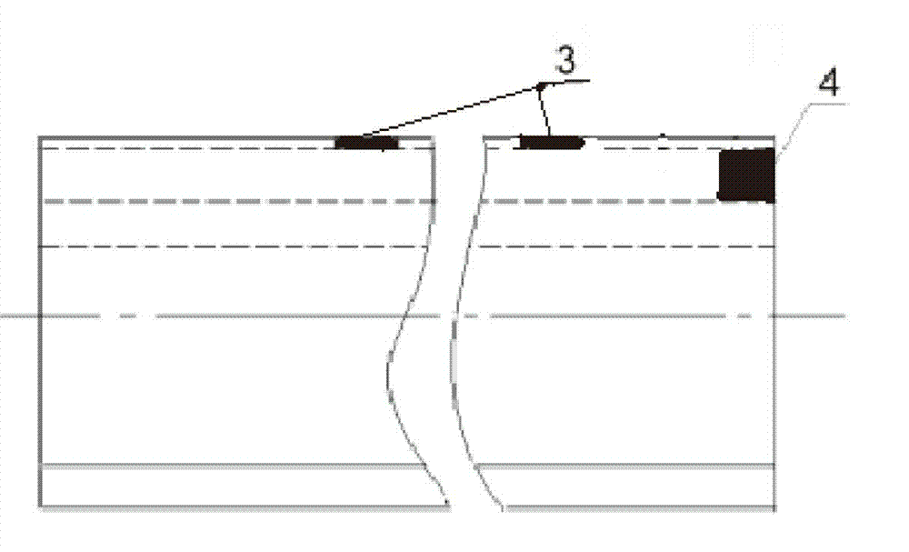 Duplex pipe for gas draining and hole sealing by grouting