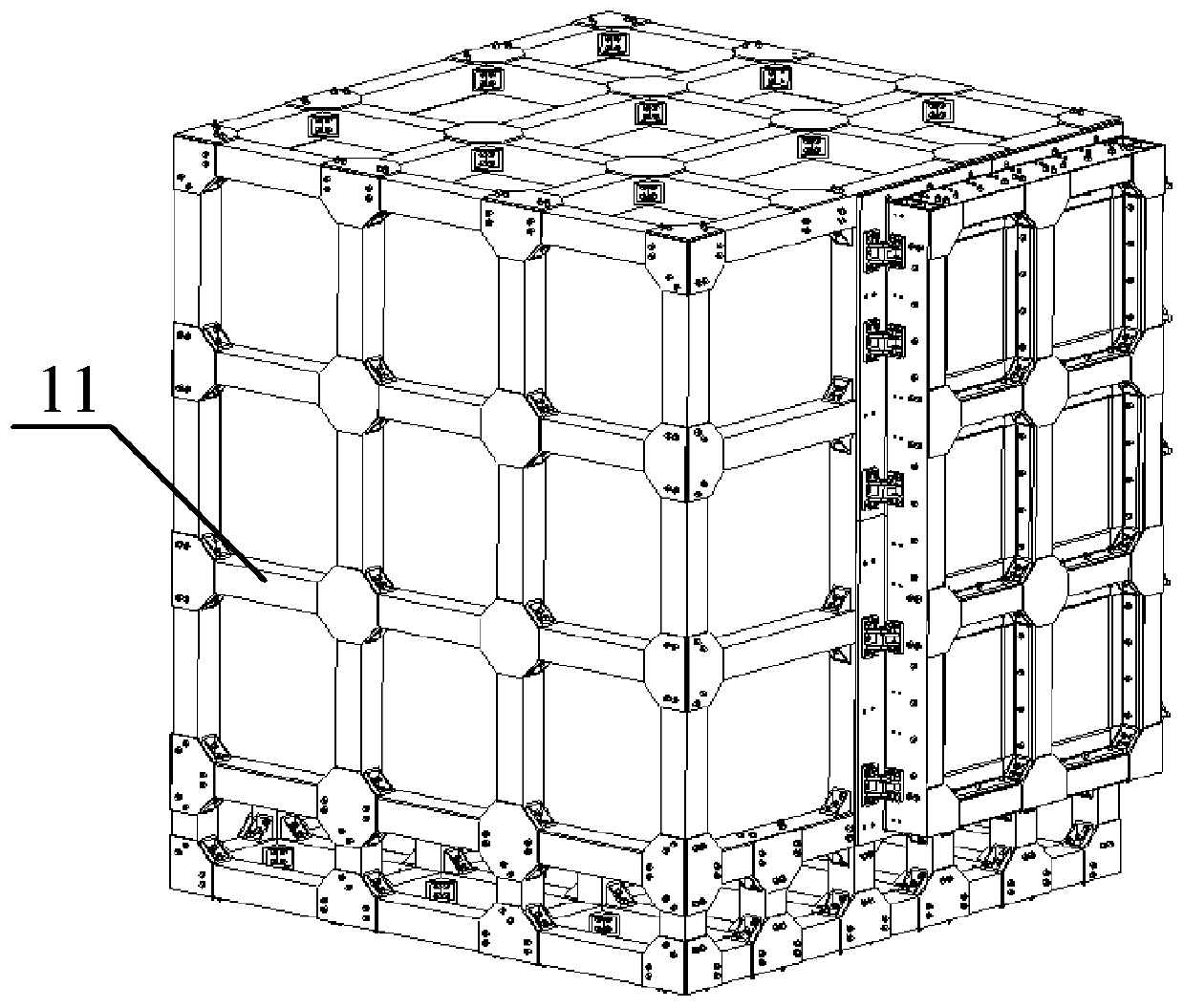 An incubator box structure and test method for passive intermodulation test