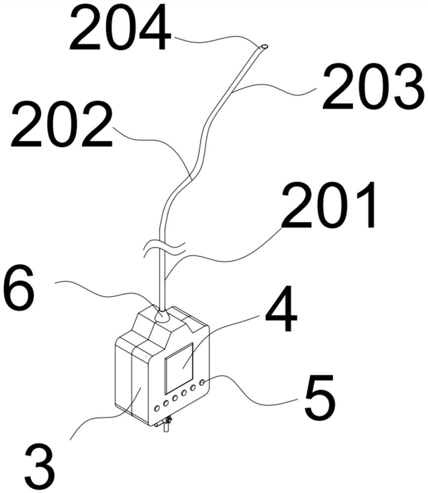 A kind of adjustable bending left atrial appendage occluder delivery system and using method