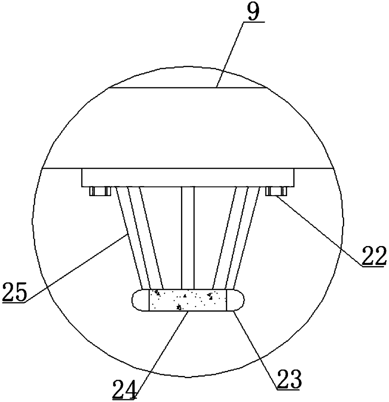 Grinding machine for optical fiber cable manufacturing